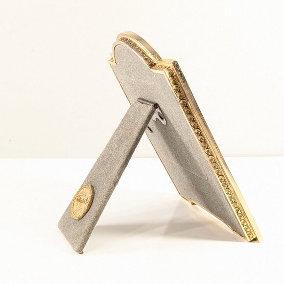 Terragraphics Green enamel strut photo frame, Vintage pet memorial frame - Picture 9 of 13